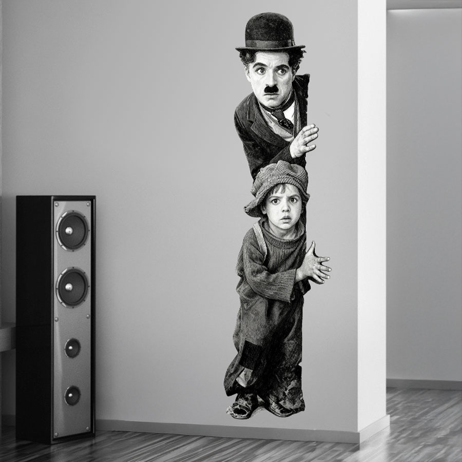 Wall Stickers: Charlot, The Kid