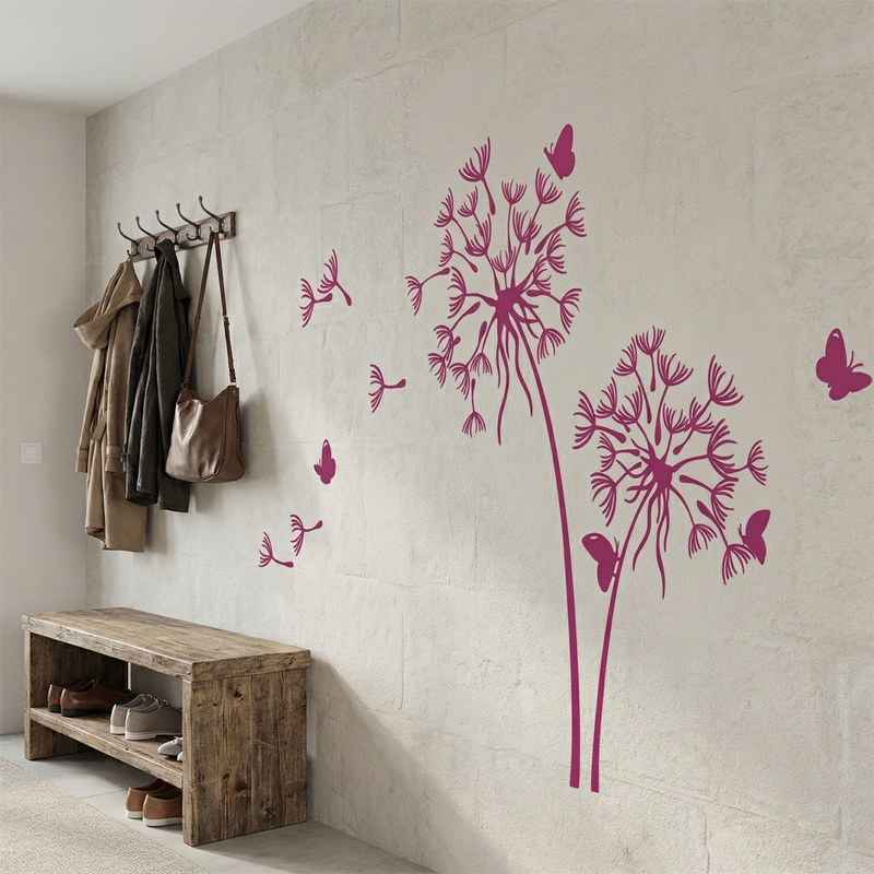 Wall Stickers: Dandelion in the wind