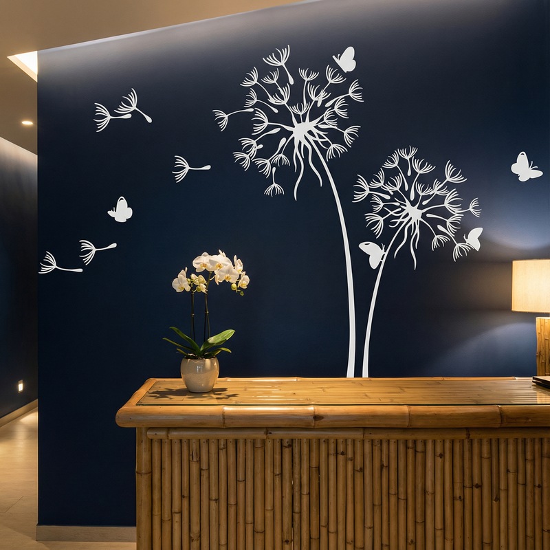 Wall Stickers: Dandelion in the wind