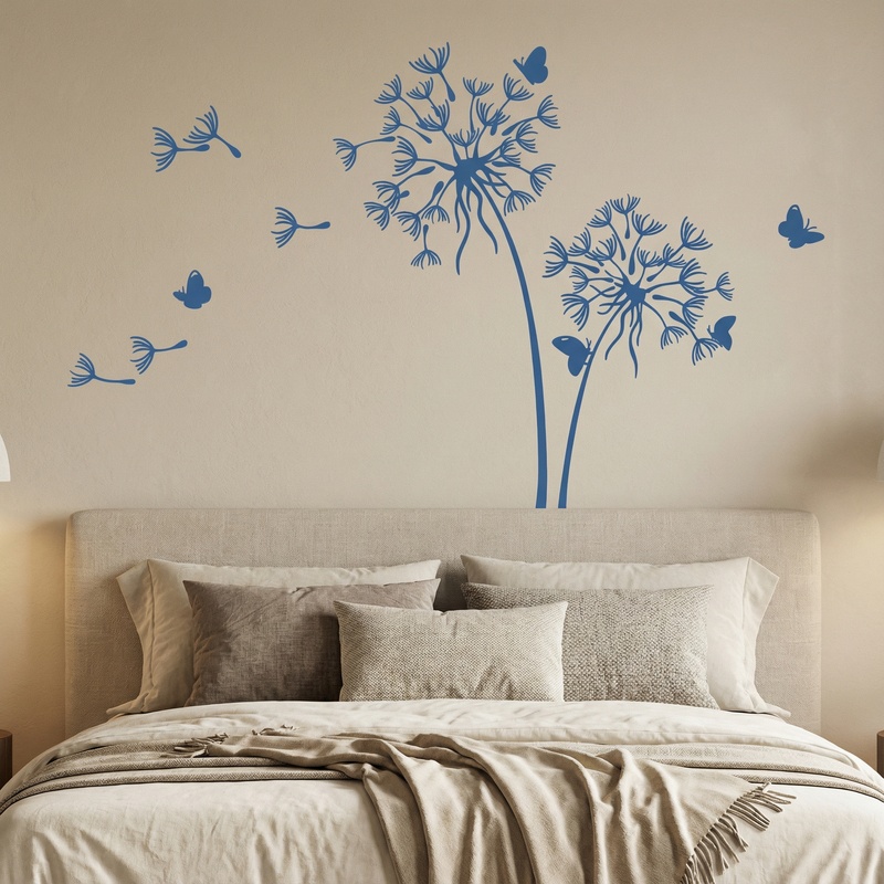 Wall Stickers: Dandelion in the wind