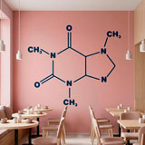 Wall Stickers: Formula of Caffeine 2