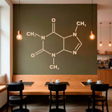 Wall Stickers: Formula of Caffeine 11