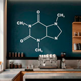 Wall Stickers: Formula of Caffeine 3