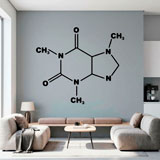 Wall Stickers: Formula of Caffeine 6