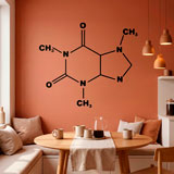 Wall Stickers: Formula of Caffeine 7