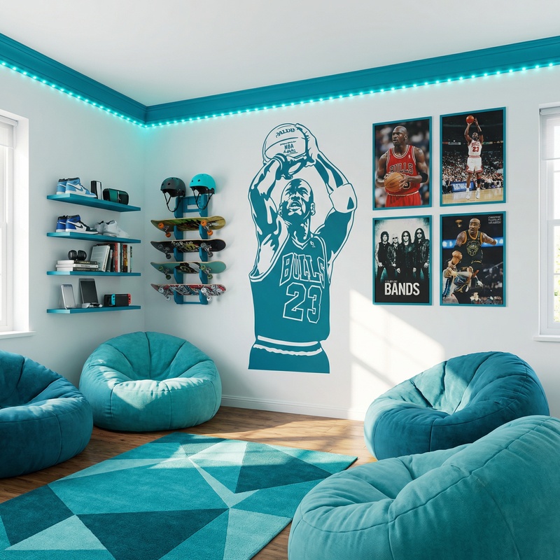 Wall Stickers: Michael Jordan