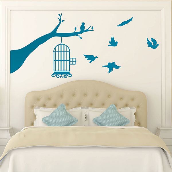 Wall Stickers: Birds out of the cage 0