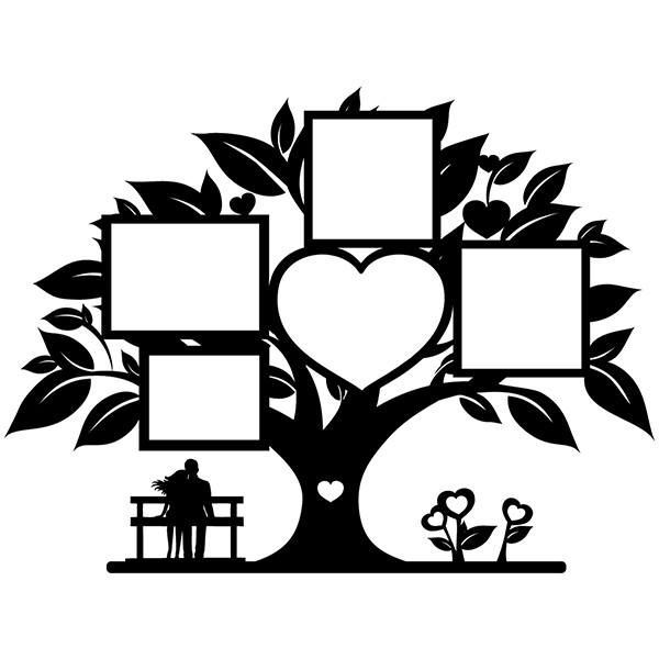 Wall Stickers: Genealogical Tree of Love