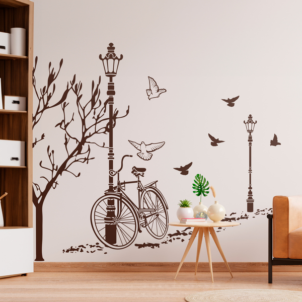 Wall Stickers: Autumn Bike