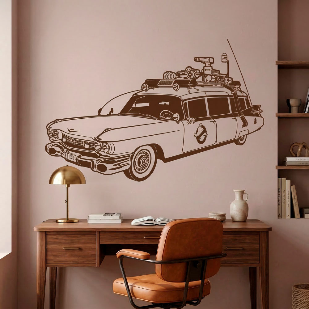 Wall Stickers: Ghostbusters, Ecto-1
