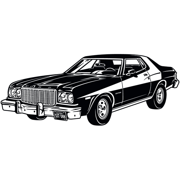 Wall sticker Ford Torino Starsky and Hutch