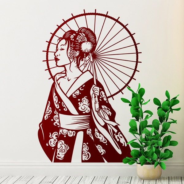 Wall Stickers: Geisha