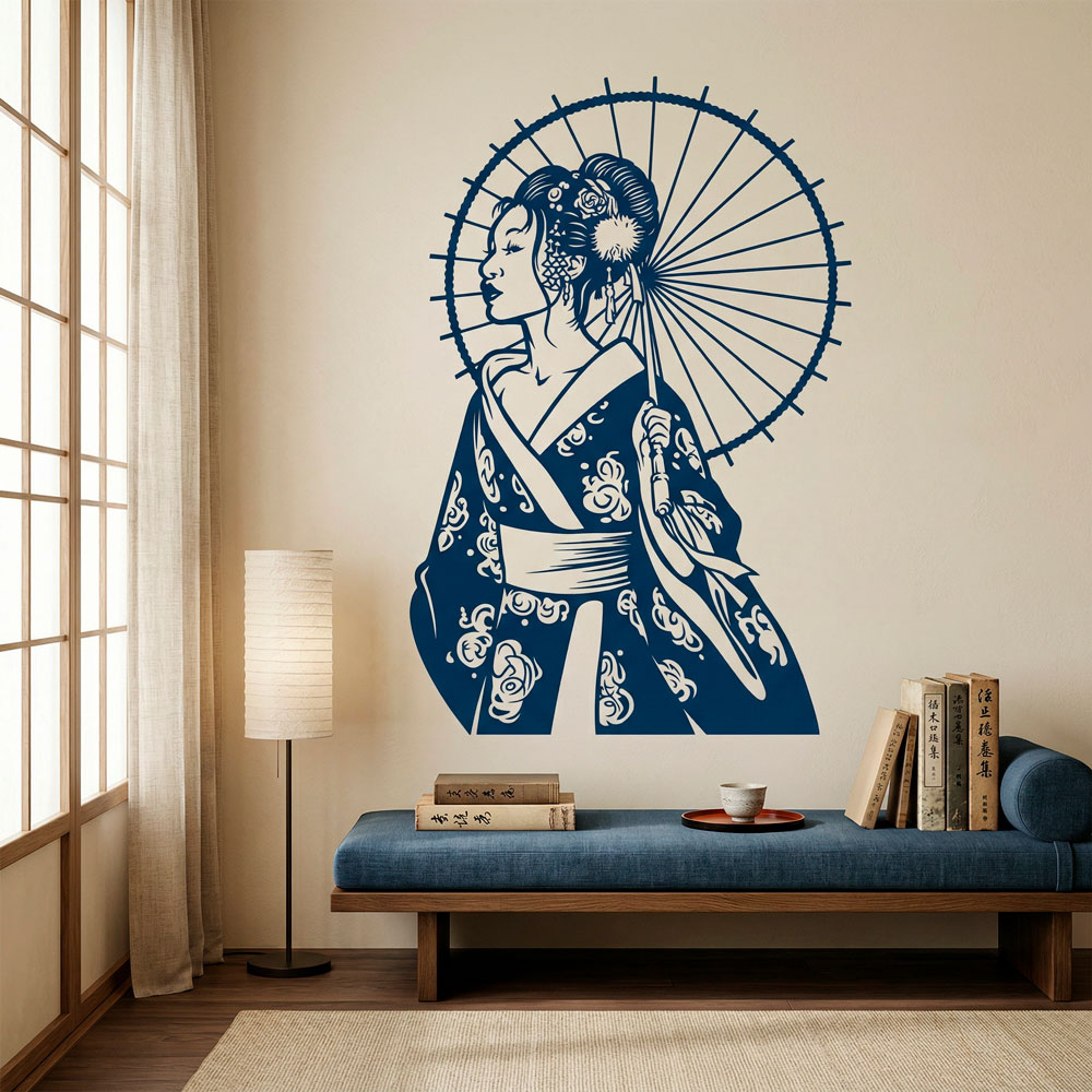 Wall Stickers: Geisha