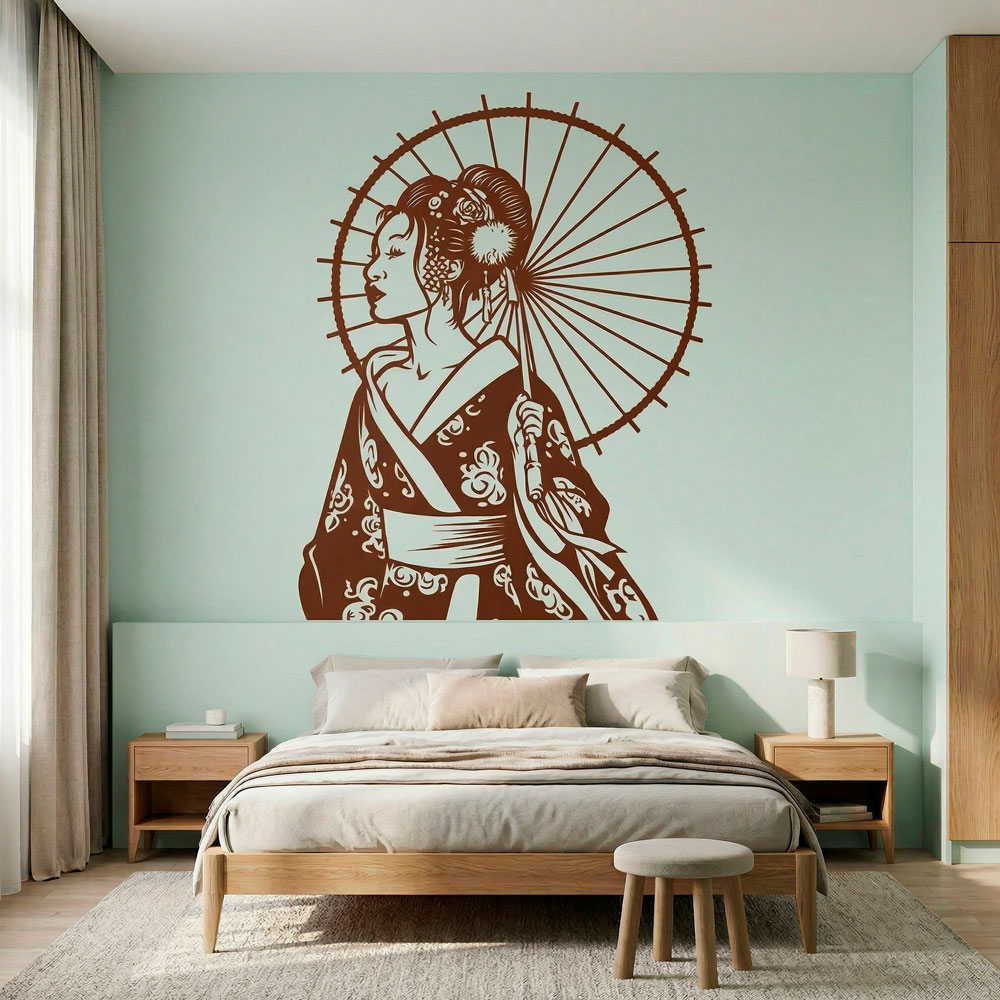 Wall Stickers: Geisha