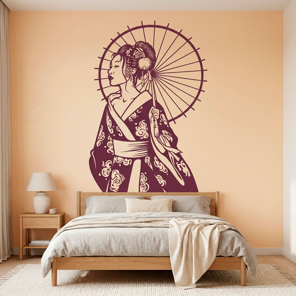 Wall Stickers: Geisha