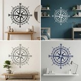 Wall Stickers: Rose of the Winds of the Sea 12