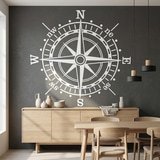 Wall Stickers: Rose of the Winds of the Sea 14