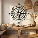 Wall Stickers: Rose of the Winds of the Sea 10
