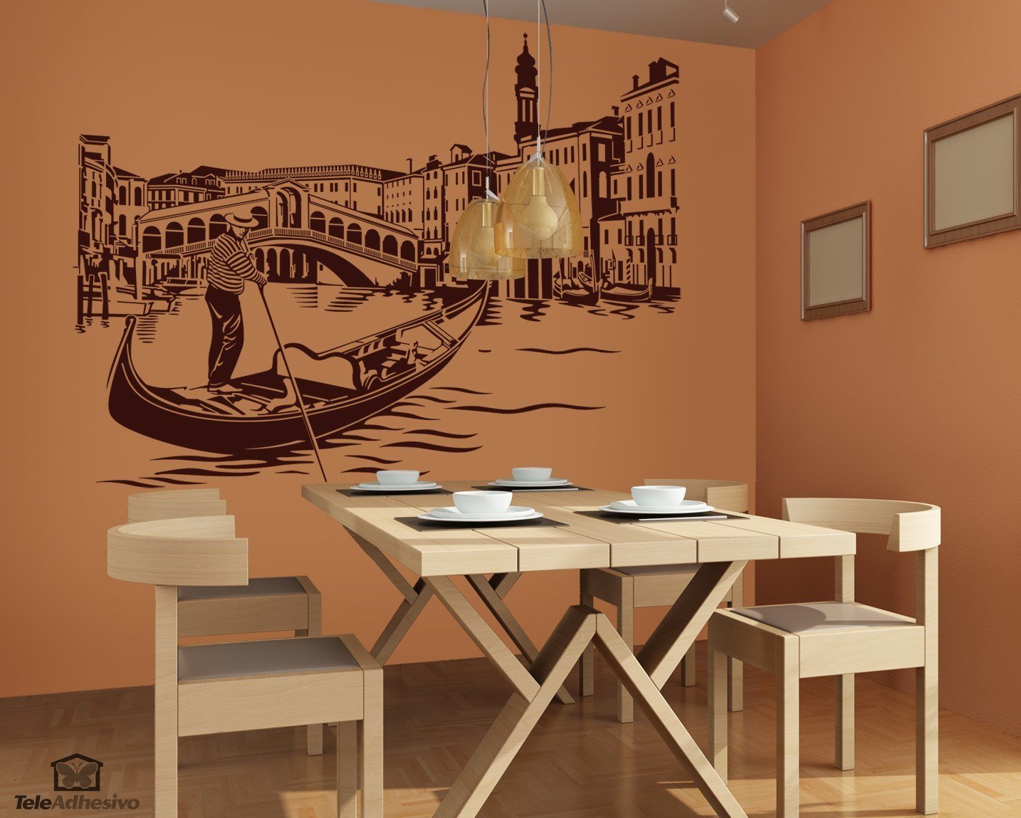 Wall Stickers: Rialto Bridge in Venice