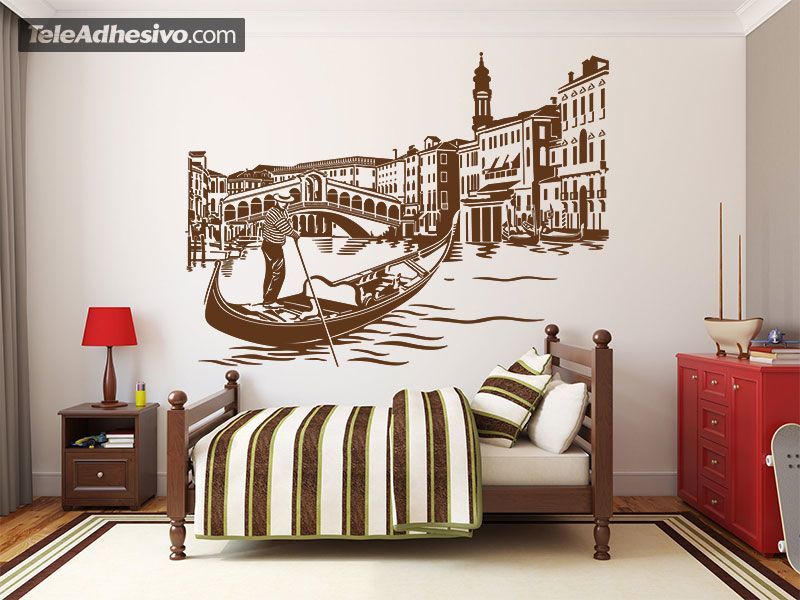 Wall Stickers: Rialto Bridge in Venice