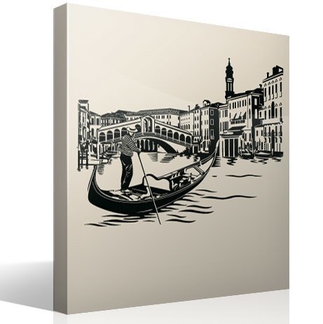 Wall Stickers: Rialto Bridge in Venice