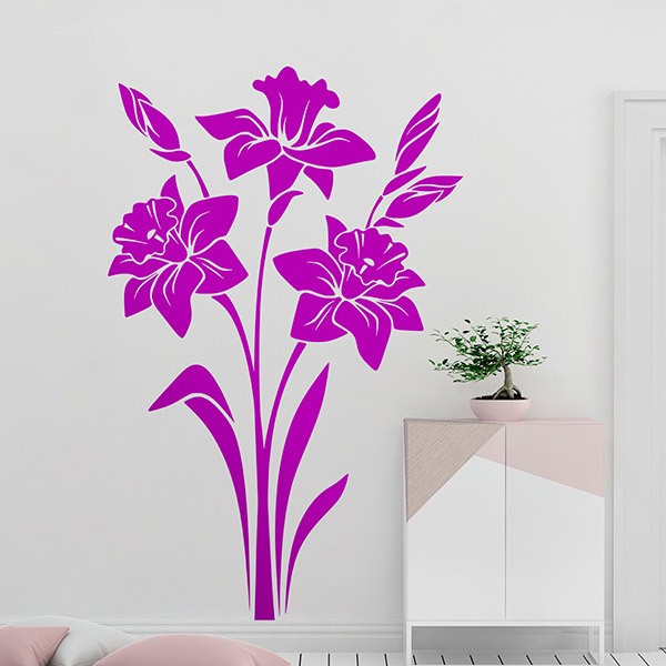 Wall Stickers: Floral Tezcalipoca