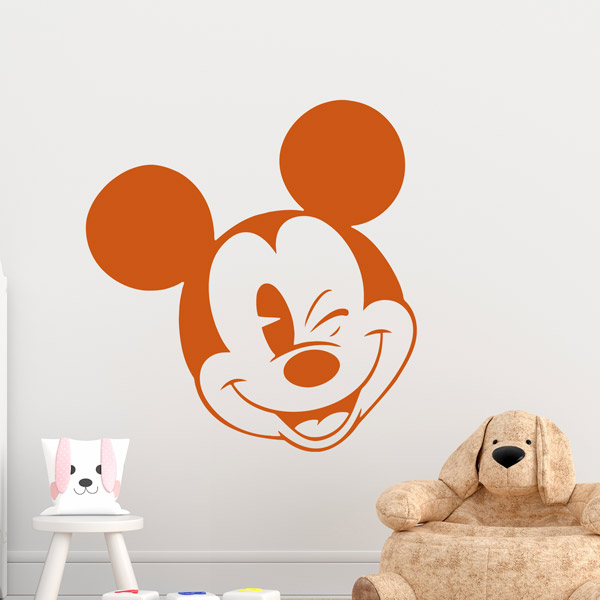 Stickers for Kids: Mickey Mouse winks the eye