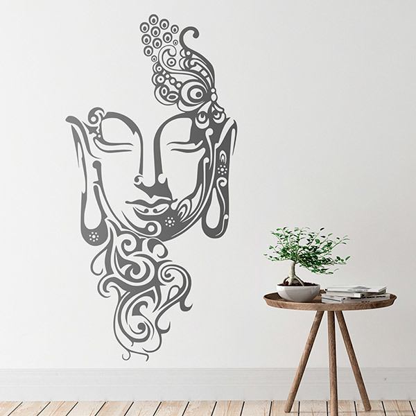 Wall Stickers: Buddha Mask