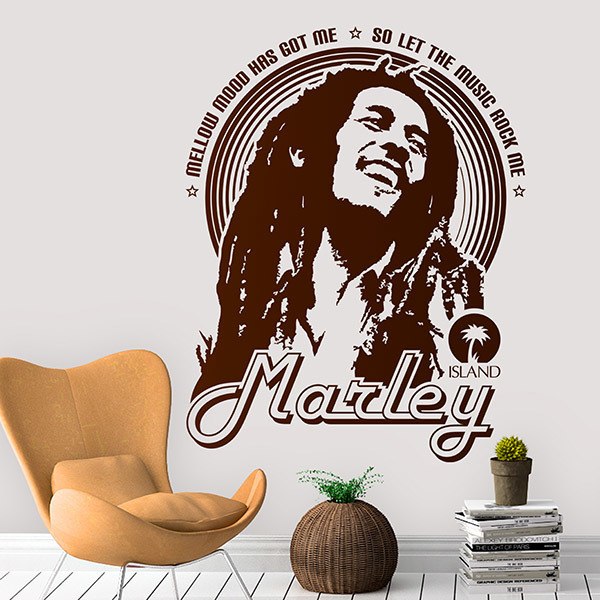 Wall Stickers: Island Marley 0