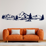 Wall Stickers: Mountains and pines 2