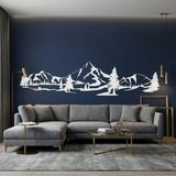 Wall Stickers: Mountains and pines 11