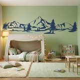 Wall Stickers: Mountains and pines 19