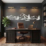 Wall Stickers: Mountains and pines 21