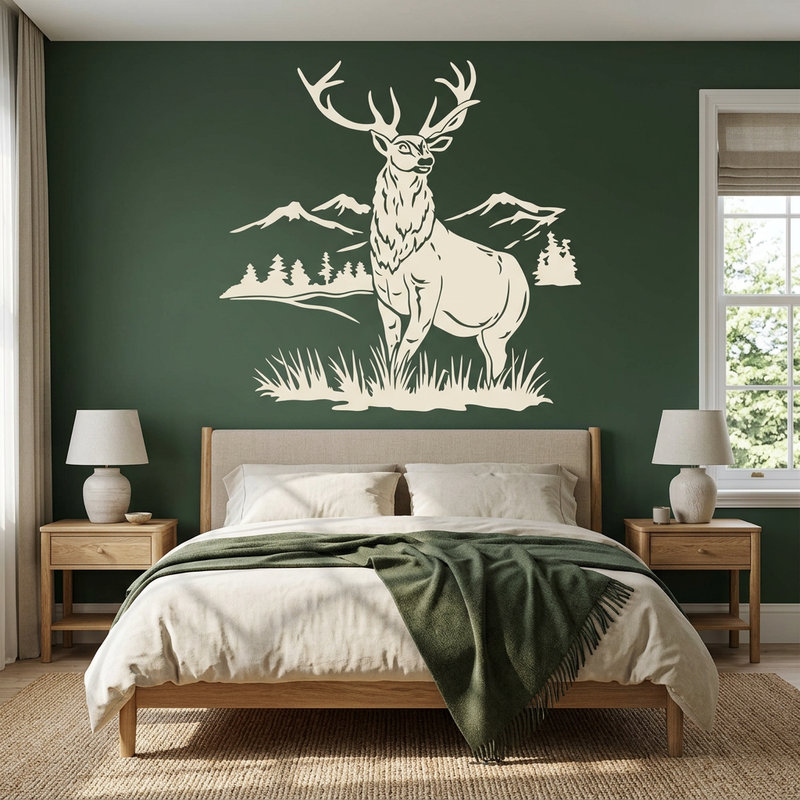 Wall Stickers: Deer in the woods