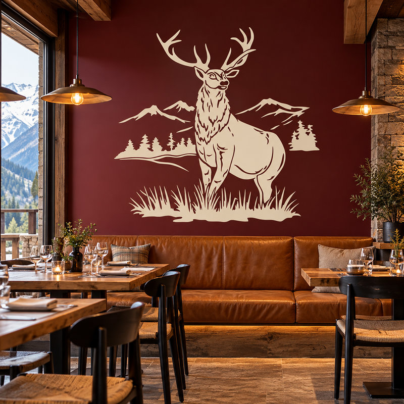 Wall Stickers: Deer in the woods