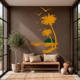 Wall Stickers: Sunset from the shore 14