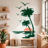 Wall Stickers: Sunset from the shore 15