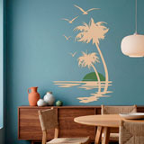 Wall Stickers: Sunset from the shore 9