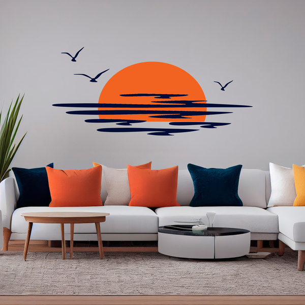 Wall Stickers: Sunset