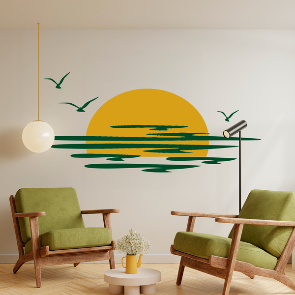 Wall Stickers: Sunset