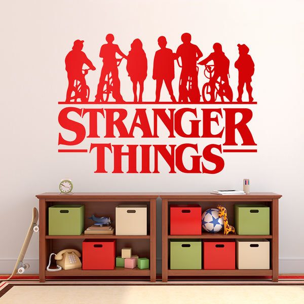 Wall Stickers: Silhouettes stranger things