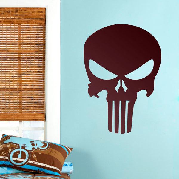 Wall Stickers: Skull The Punisher 