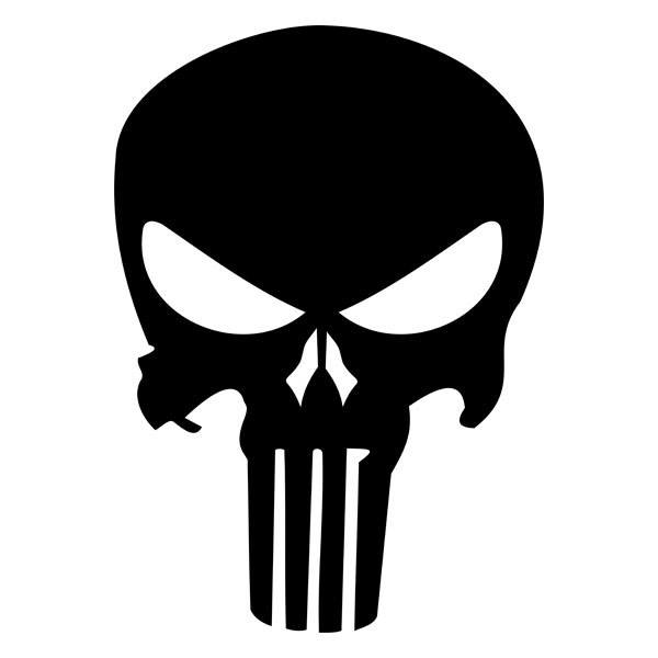 Wall Stickers: Skull The Punisher 