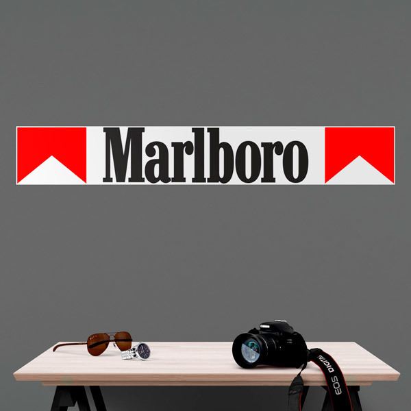 Car & Motorbike Stickers: Marlboro Logo