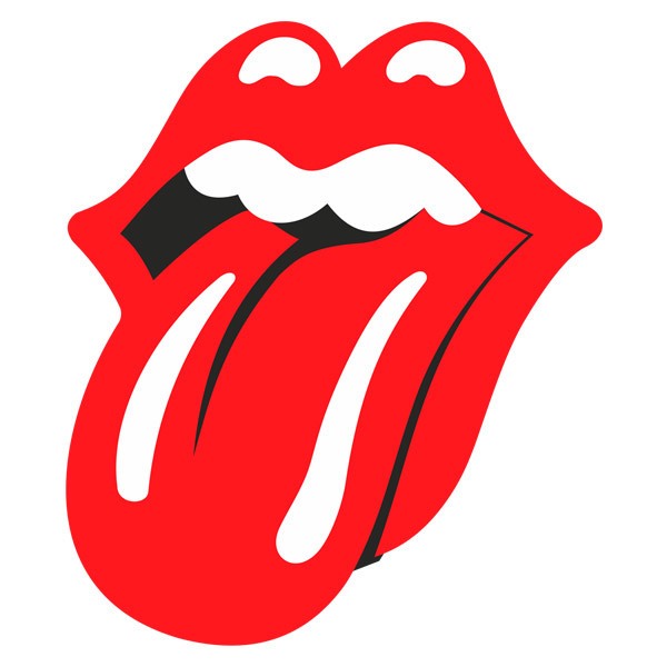 Wall Stickers: Rolling Stones Language