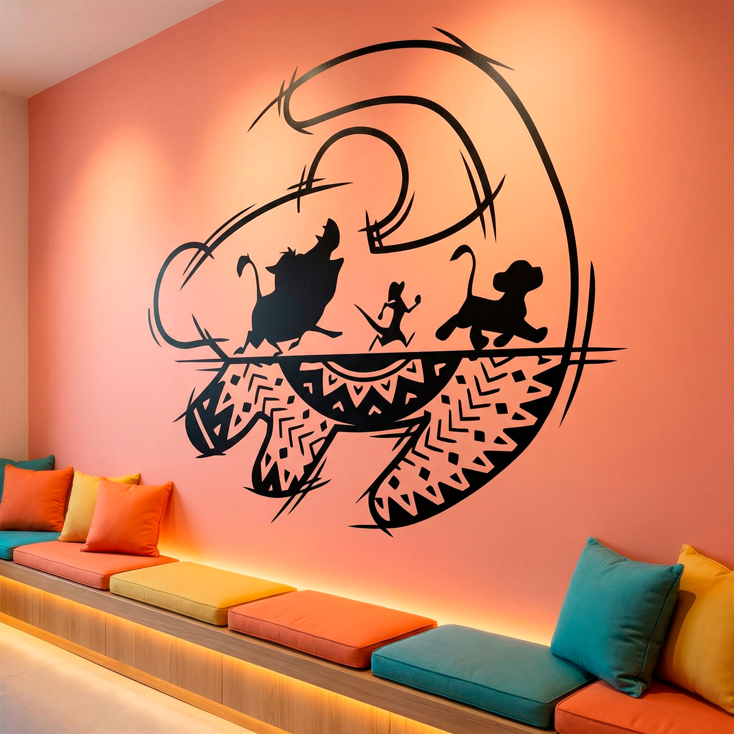 Stickers for Kids: The Lion King Art