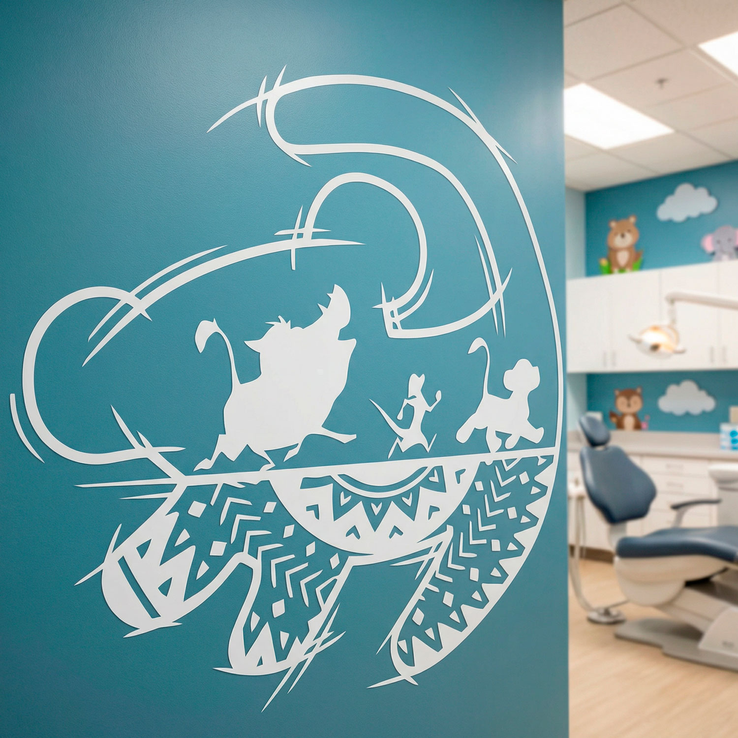 Stickers for Kids: The Lion King Art