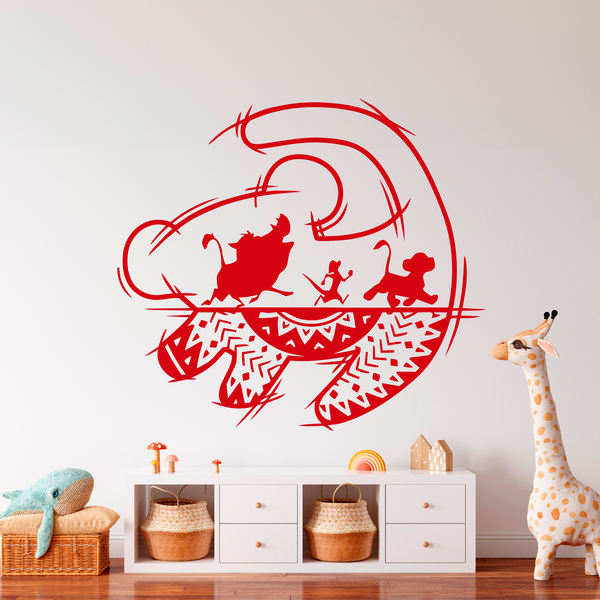 Stickers for Kids: The Lion King Art