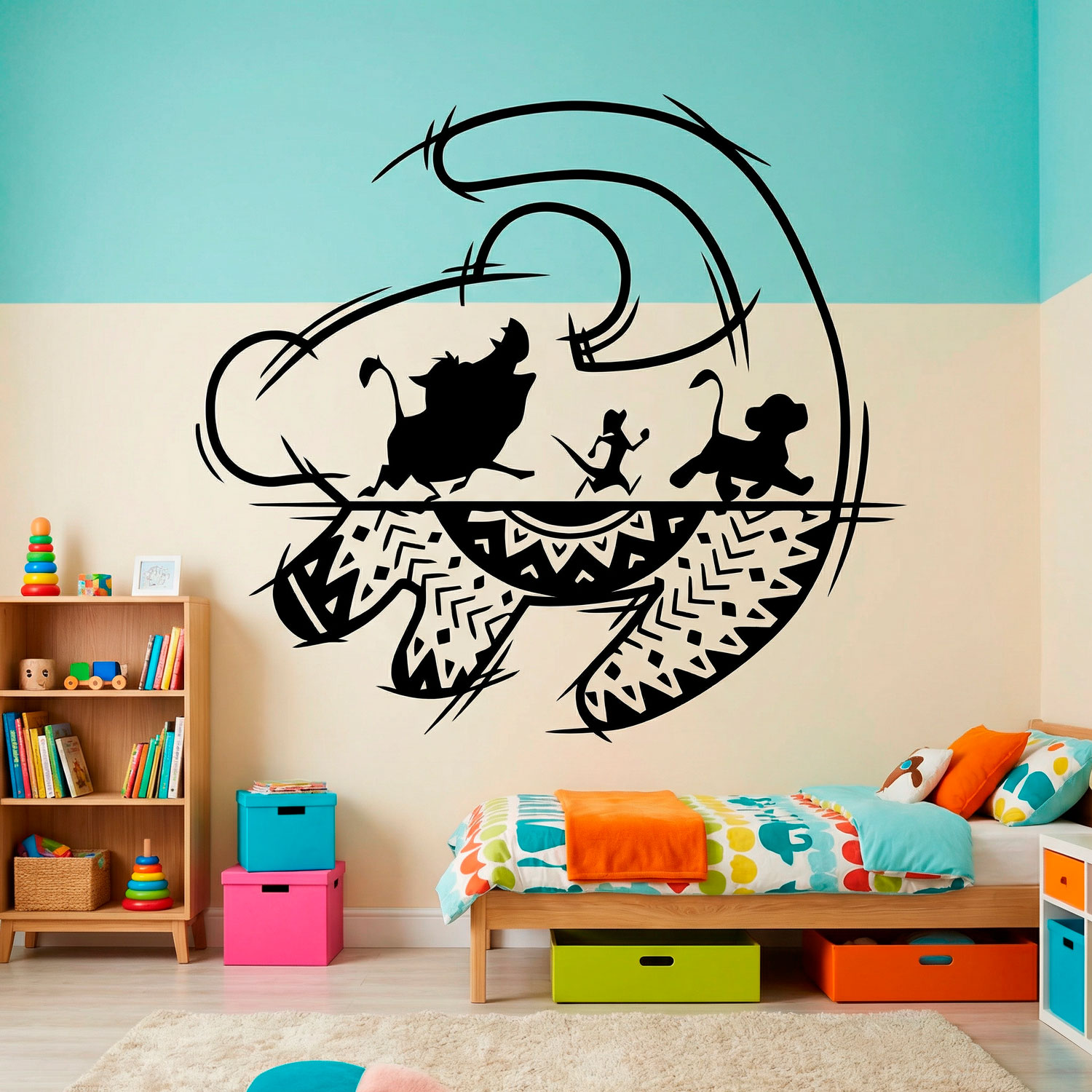 Stickers for Kids: The Lion King Art