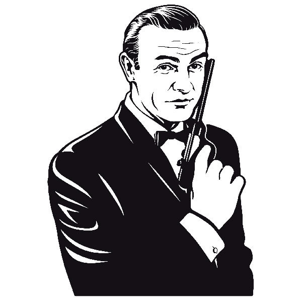 Wall Stickers: Bond, James Bond